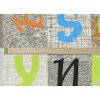 Metrážový koberec ALPHABET (JUMPY) 129 (Šíře role 400 cm)