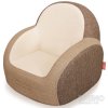 26184 dwinguler detske kreslo hnede