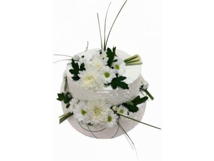 104 DORT DVOUPATROVÝ S BÍLÝMI KVĚTINAMI