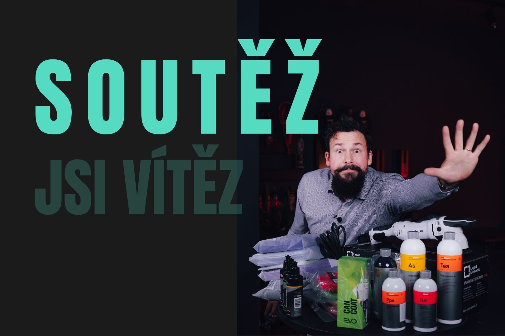 Soutěž o velkou sadu detailingu