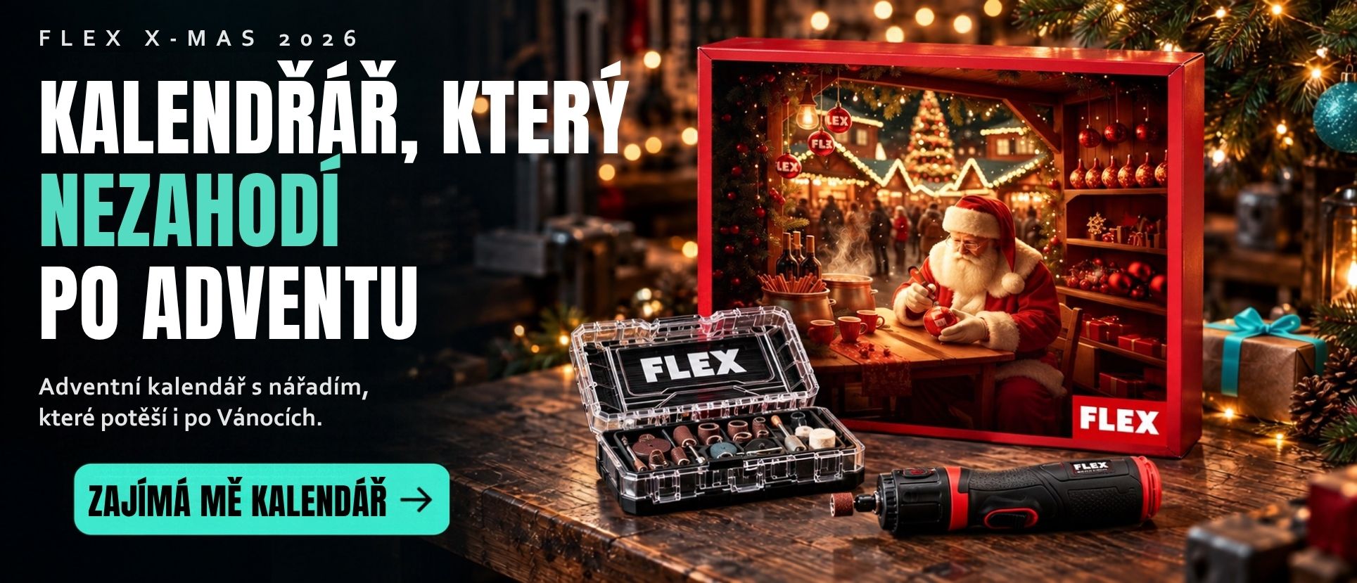 FLEX adventní kalendář 2026