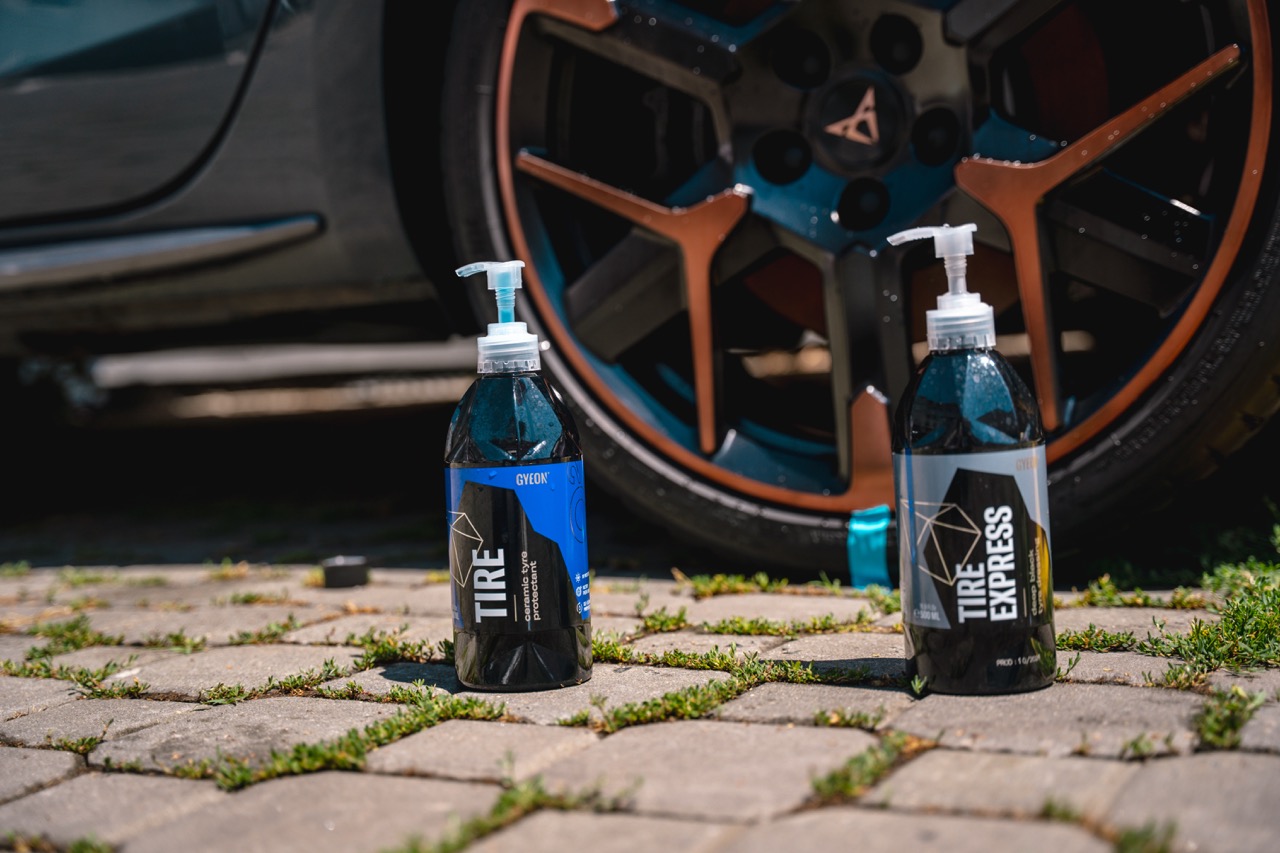 Gyeon Q2 Tire a Gyeon Q2M Tire Express v testu ošetření pneumatik