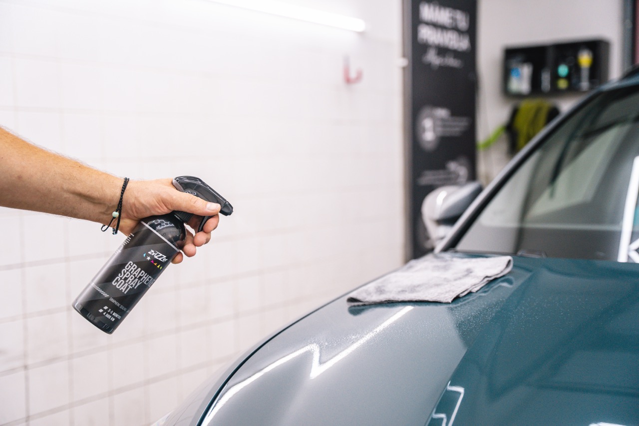 Aplikace ZviZZer Graphene Spray Coat
