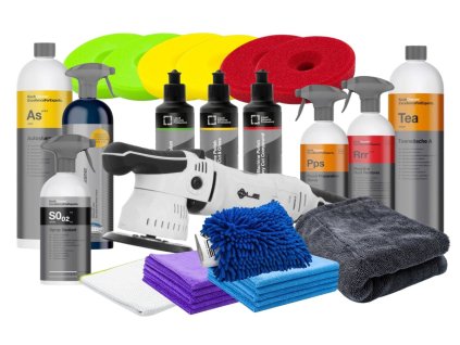 Velká detailingová sada - kompletně vše co potřebujete + Spray Sealant