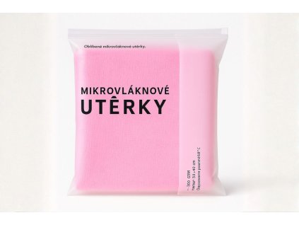UMYEM ty mikrovláknové utěrky Rubystar - sada 5 ks | 40x40 cm | 320 gsm
