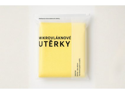UMYEM ty mikrovláknové utěrky Speed Yellow - sada 5 ks | 40x40 cm | 320 gsm