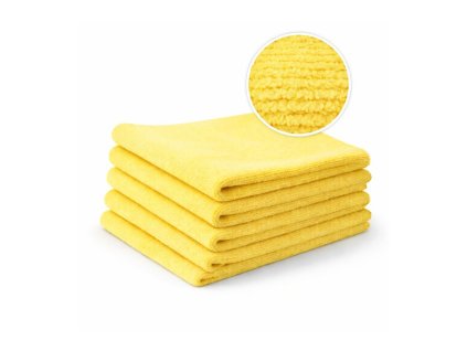 UMYEM ty mikrovláknové utěrky Speed Yellow - sada 5 ks | 40x40 cm | 320 gsm