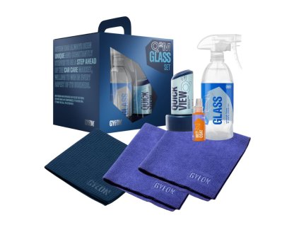 Gyeon Q2M Glass Set - balíček na umytí a ošetření oken