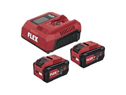 FLEX P-Set 18-88 XT CA2 - Tabless sada 2x akumulátor + rychlonaíječka