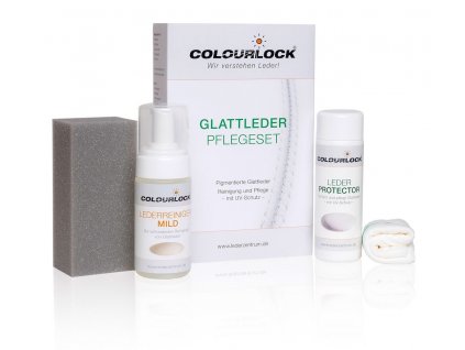 Colourlock Lederpflege SET Mild - set na údržbu usně - na starší usně 3 let