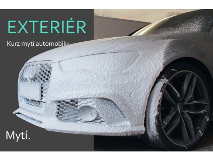 EXTERIER Kurz mytí automobilu