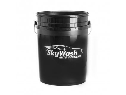 SkyWash Detailing Buckets - černý detailingový kbelík s vložkou