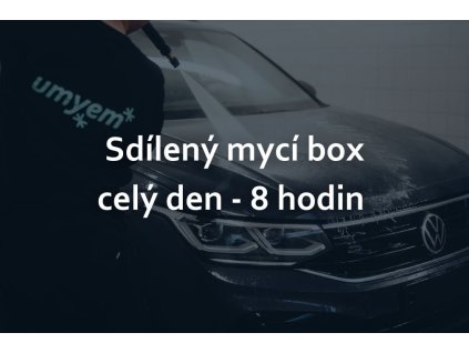 Sdílený mycí box v Brně - celý den