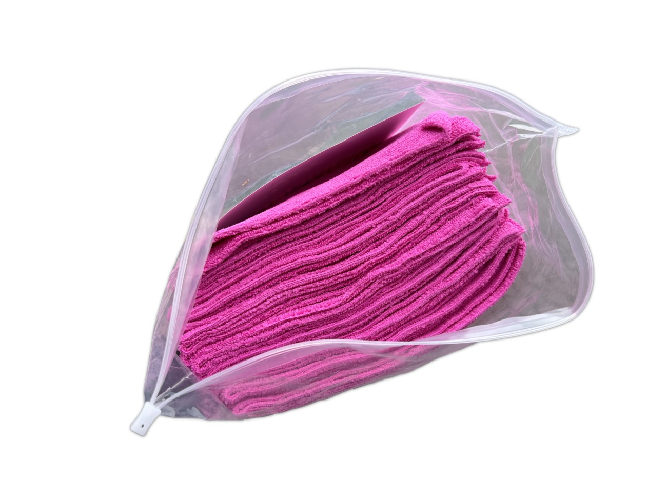 ZviZZer Microfiber Cloth Red PACK  - sada 10 ks červených mikrovláknových utěrek 40x40 cm