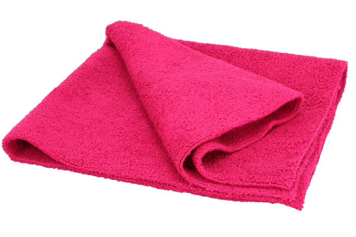 ZviZZer Microfiber Cloth Red  - červená mikrovláknová utěrka 40x40 cm