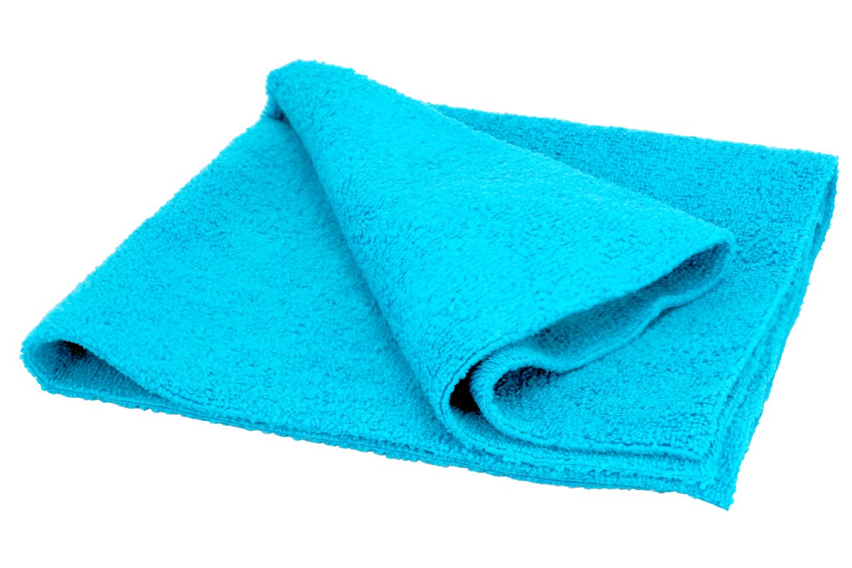 ZviZZer Microfiber Cloth Blue  - modrá mikrovláknová utěrka 40x40 cm