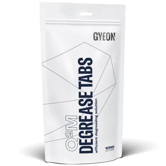 GYEON Quartz Gyeon Q2M Degrease Tabs 20 ks tablet - odmašťení v koncentrátu