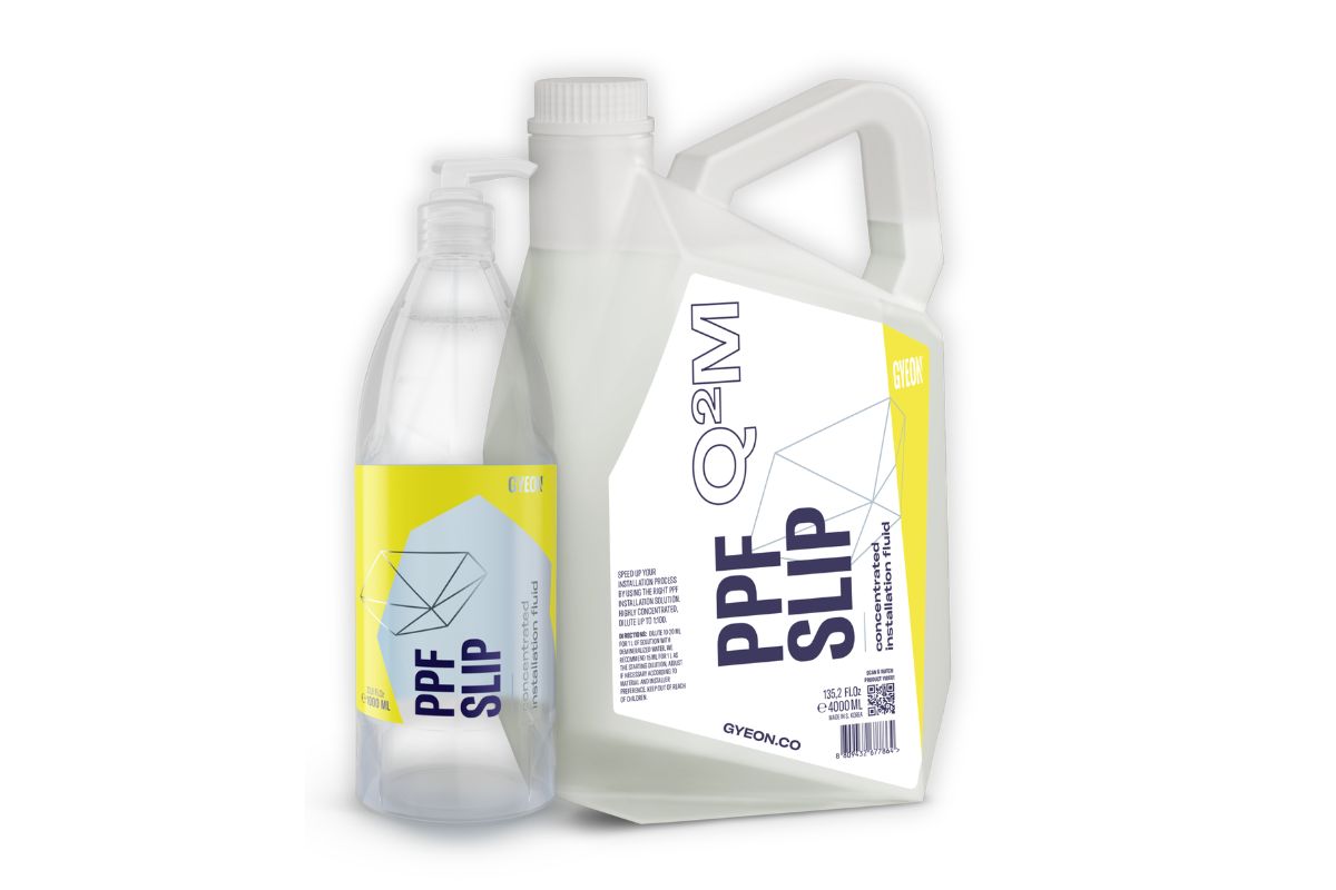 GYEON Quartz Gyeon Q2M PPF Slip - Lubrikant pro aplikaci PPF folií Objem: 4000 ml