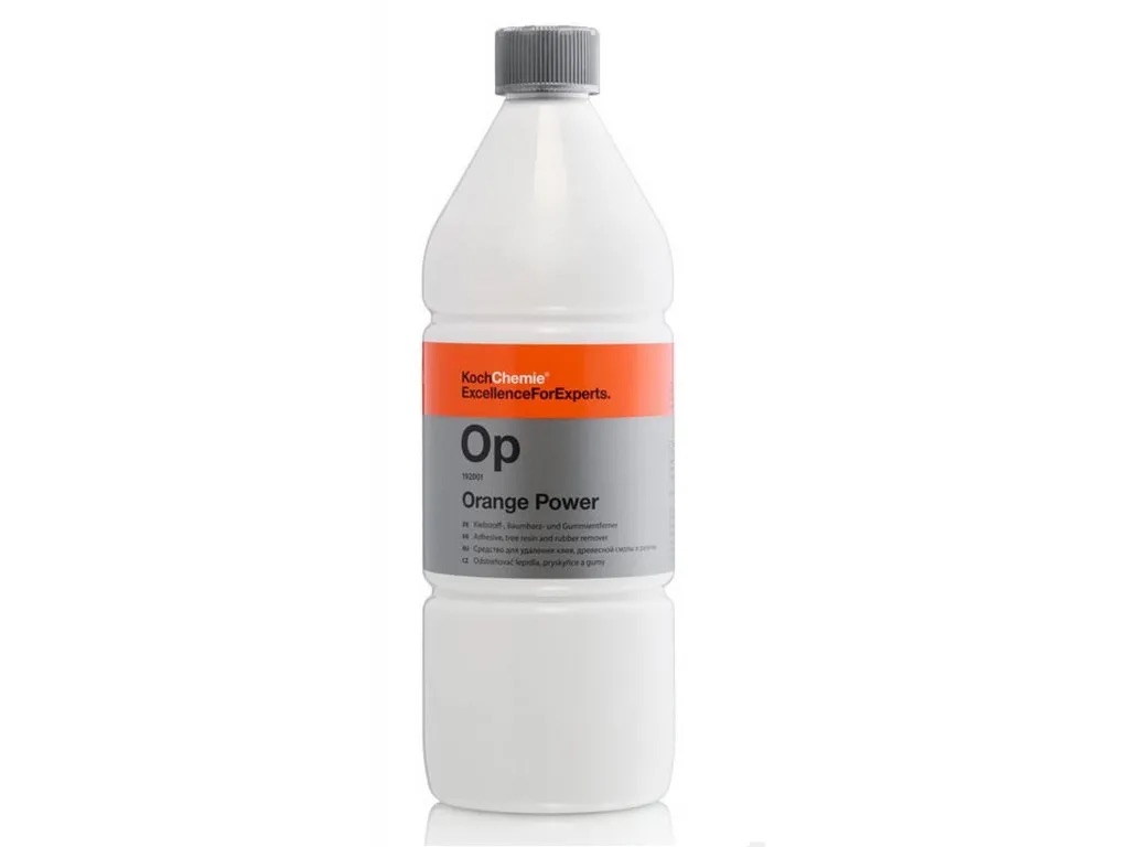 Koch Chemie Orange Power (Op) 1 l - vynikající odstraňovač lepidla
