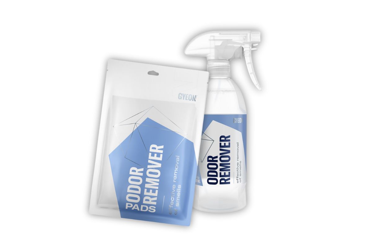 GYEON Quartz Sada na odstranění zápachu Gyeon - Odor Remover + Pads