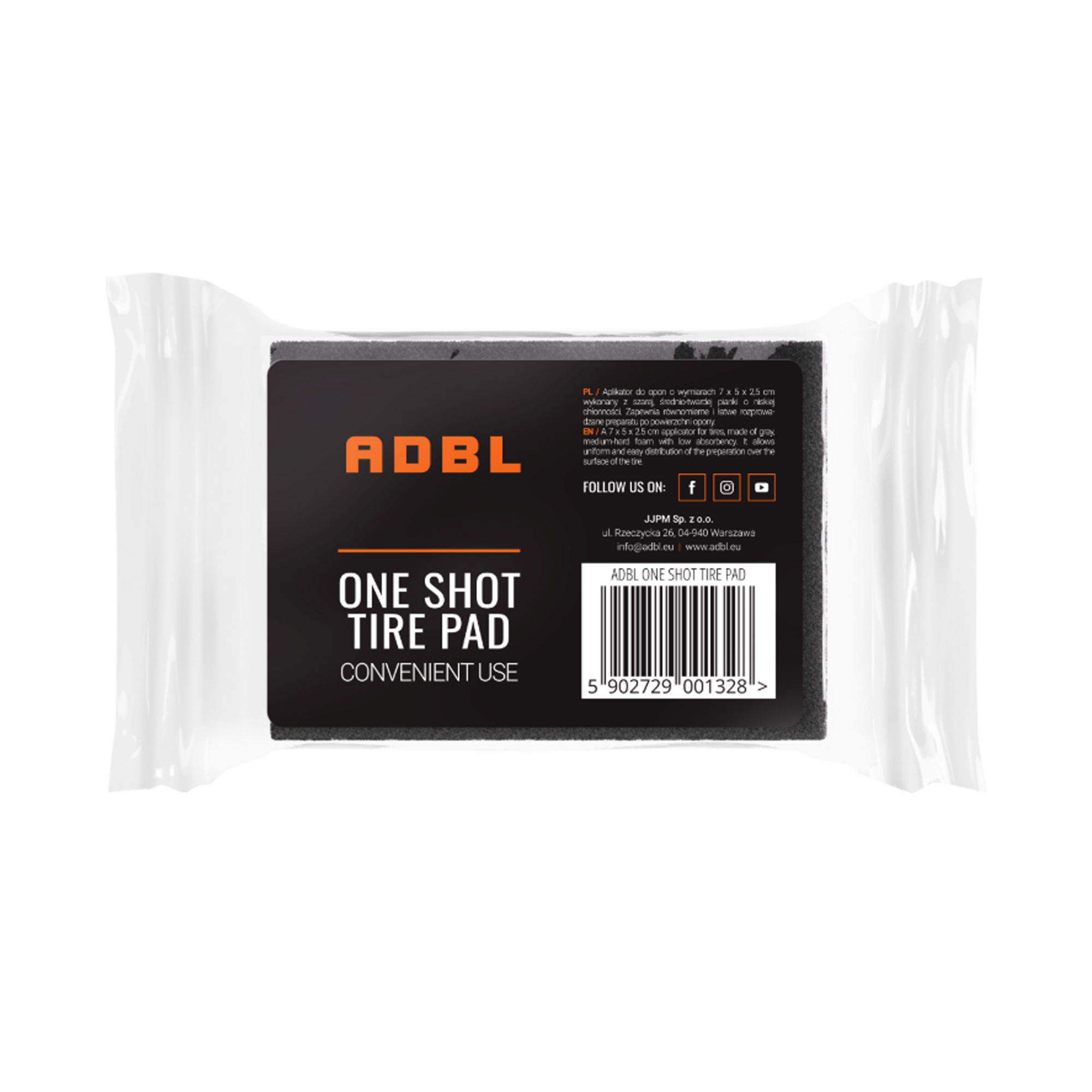ADBL One Shot Tyre Pad - aplikátor na pneumatiky 1 ks