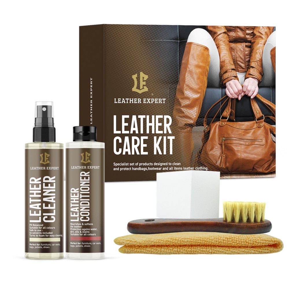 Leather Expert Leather Handbag Care Kit - malý set autokosmetiky na kůži