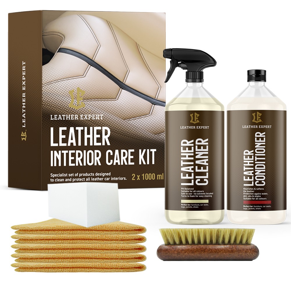 Leather Expert Leather Interior Care Kit - velký set autokosmetiky na kůži