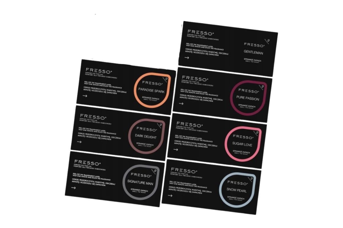 Fresso Test Pack - sada testerů vůní (7 ks)