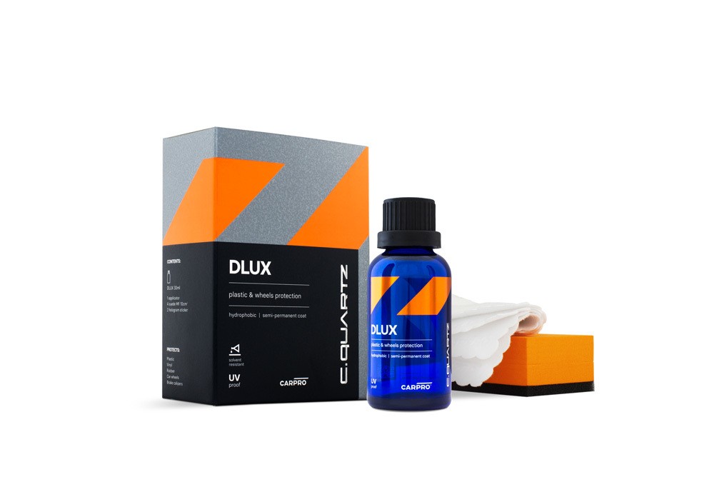 CarPro CQUARTZ DLUX – keramická ochrana disků kol a plastů (30 a 100 ml) Objem: 30 ml
