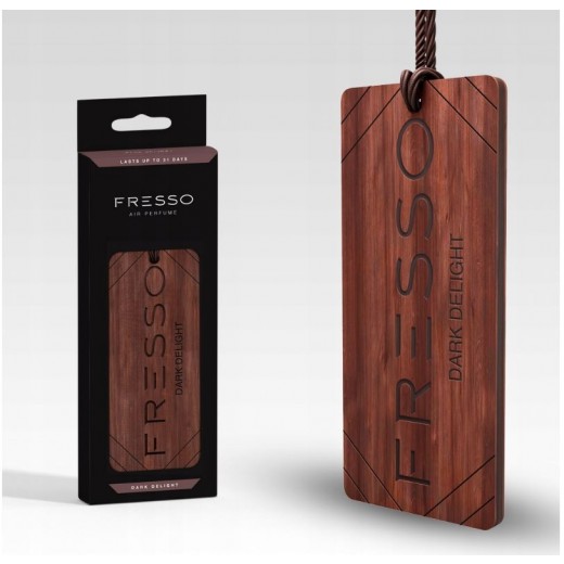Fresso Dark Delight - dřevěný přívěsek s vůní