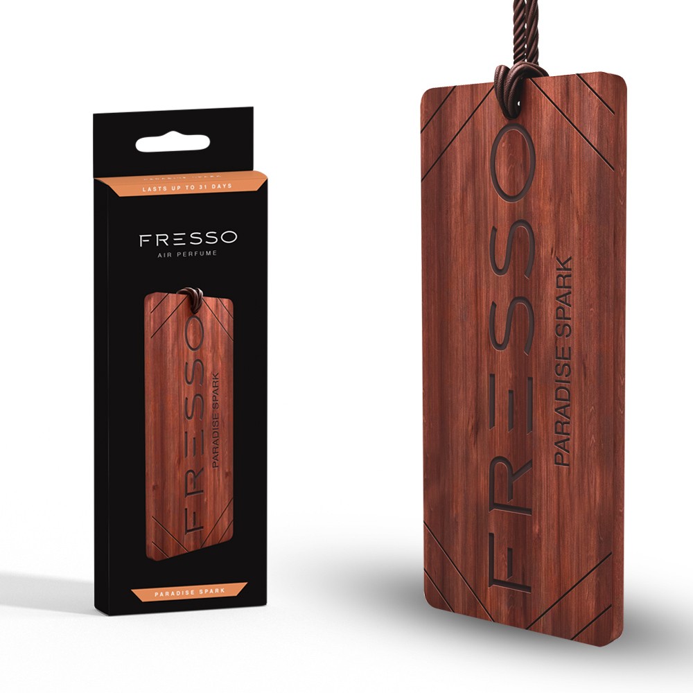 Fresso Paradise Spark - dřevěný přívěsek s vůní