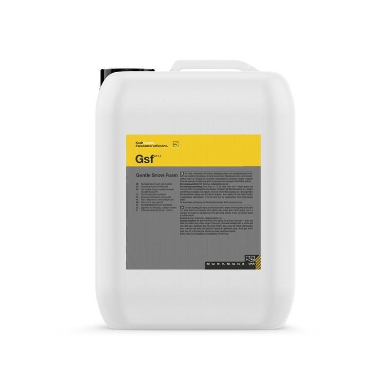 Koch Chemie Gsf Gentle Snow Foam - pH neutrální aktivní pěna Objem: 5000 ml
