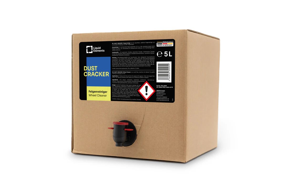 Liquid Elements Dust Cracker - pH neutrální čistič kol a odstraňovač polétavé rzi Objem: 5000 ml