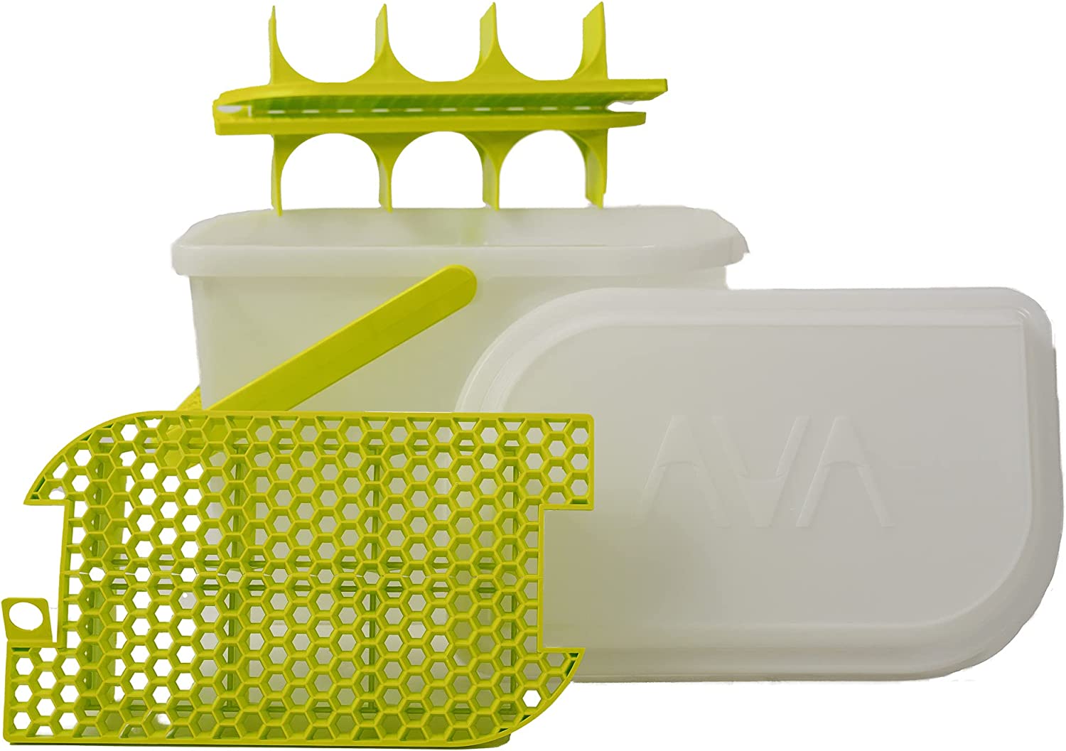 AVA of Norway AVA Car Care Bucket Transparent - detailingový kbelík v kompletním setu