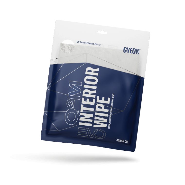 GYEON Quartz Gyeon Q2M InteriorWipe EVO 2-Pack 40 x 40 cm -  mikrovláknové utěrky  na interiér (2 ks)