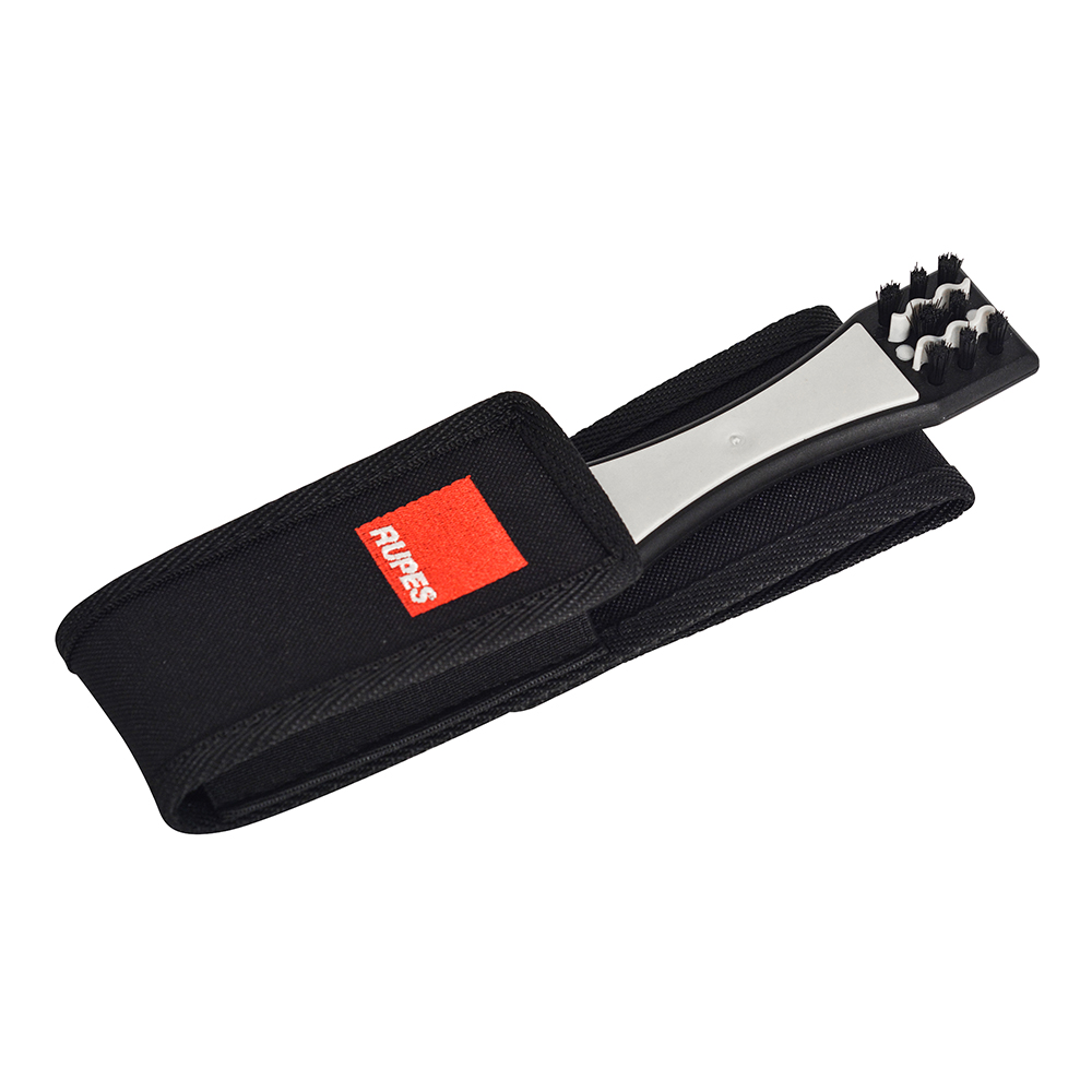 RUPES BigFoot Claw Pad Tool s pouzdrem - kartáč na čištění kotoučů + sundávání kotoučů