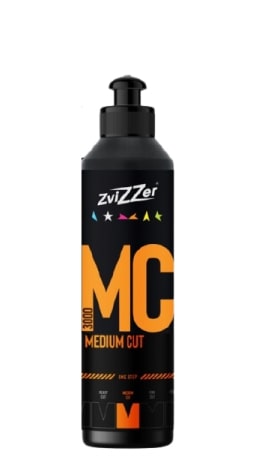 ZviZZer MEDIUM CUT - one step - oranžová brusná pasta 250 ml