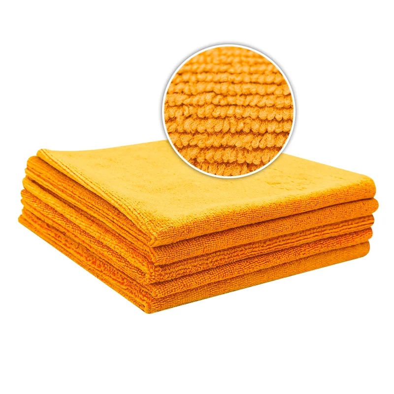 Liquid Elements Value Microfibre Cloth 5 pack oranžová - sada 5 ks mikrovláknových utěrek 40 x 40 cm
