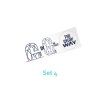 Gyeon Stickers Set - ikonické samolepky na auto
