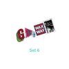 Gyeon Stickers Set - ikonické samolepky na auto