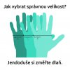 rukavice bílá