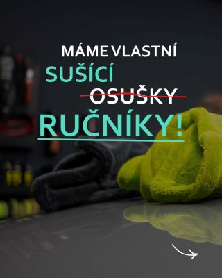 Máme NAŠE VLASTNÍ SUŠÍCÍ RUČNÍKY skladem 🖤💚 Funkční věci, které dávají smysl. ✔️ Gramáž 1400 GSM – víc než dost na pořádné...