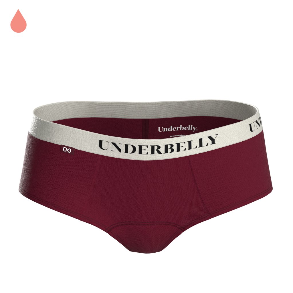 DANA3.0 MICROMODAL COLORWAY RENDER BORDEAUX whiteG FRONT