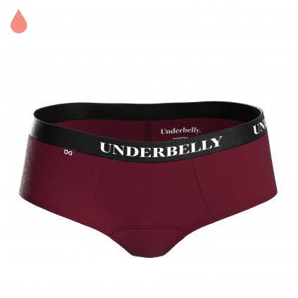 DANA3.0 MICROMODAL COLORWAY RENDER BORDEAUX blackkG FRONT
