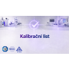 Kalibrační list pro svinovací metry – UNIMETRA