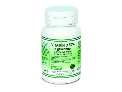 Vitamín C 50% s glukozou 100g U2