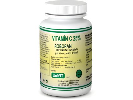 Vitamín C 25% Roboran 100g U2