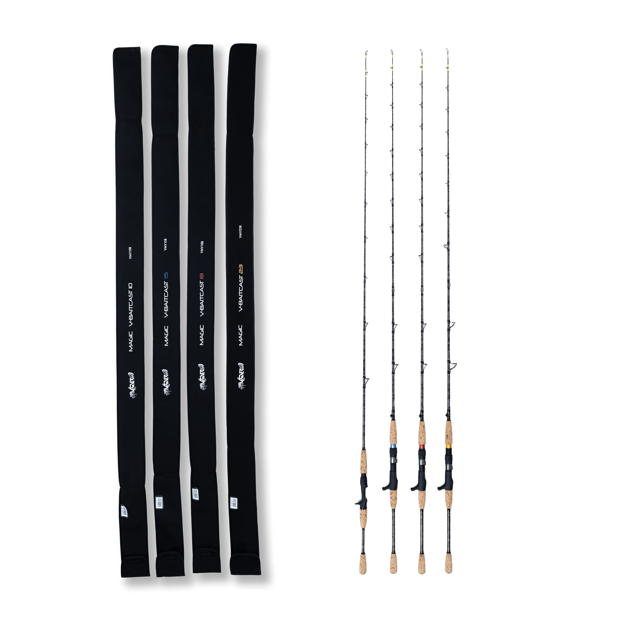VAGNER prut Magic V-Baitcast 18, 1.95m 80-300g, 1 díl