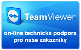 Vzdálená rychlá on-line podpora pro naše zákazníky.