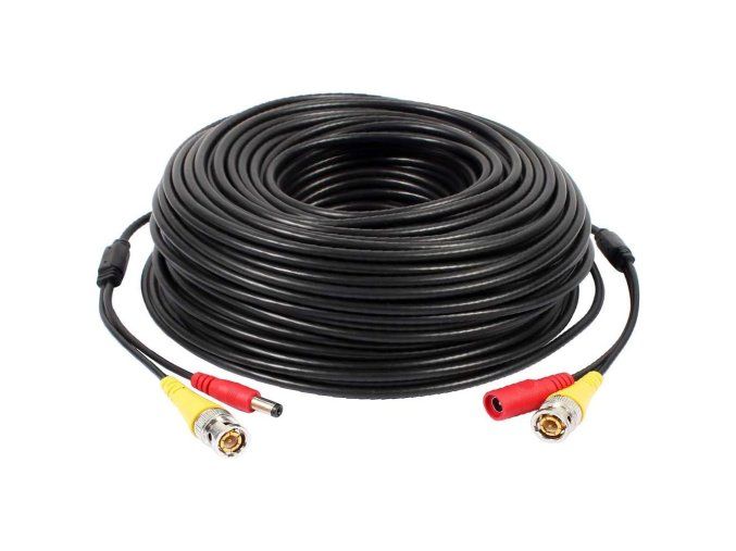 BNC+DC Video kabel 50m